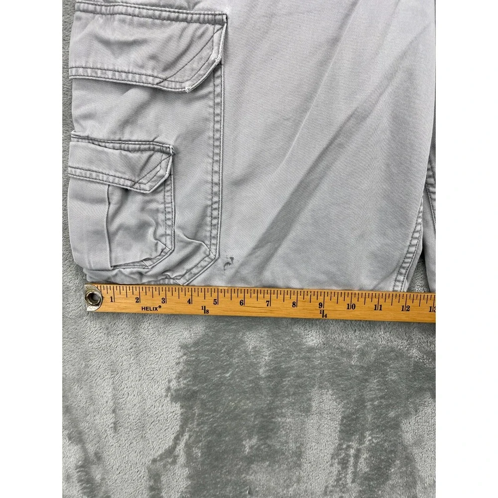 VTG‎ Levi's Silver Tab Men's Cargo Shorts 32 Gray Multi Pocket Cotton Y2K